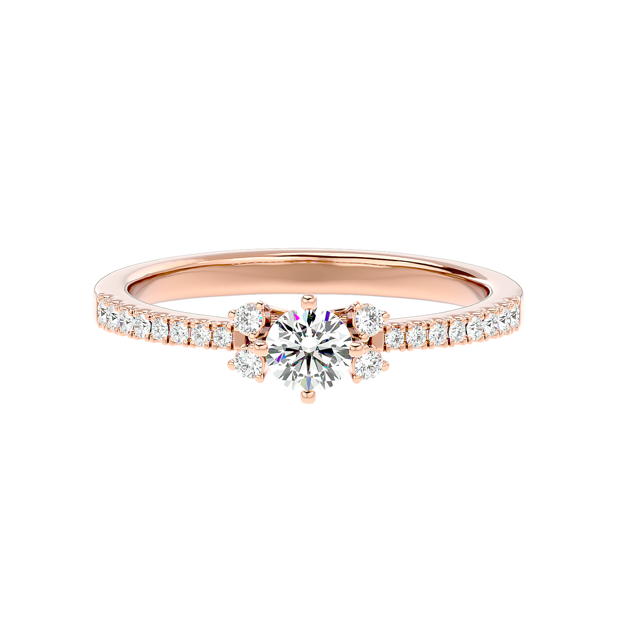Classic Prong Set Diamond Ring