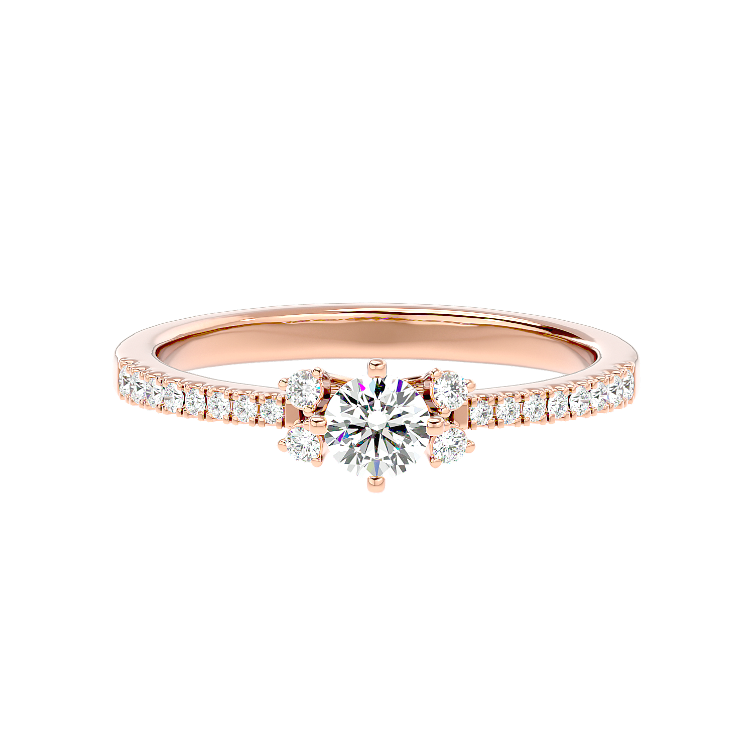 Classic Prong Set Diamond Ring