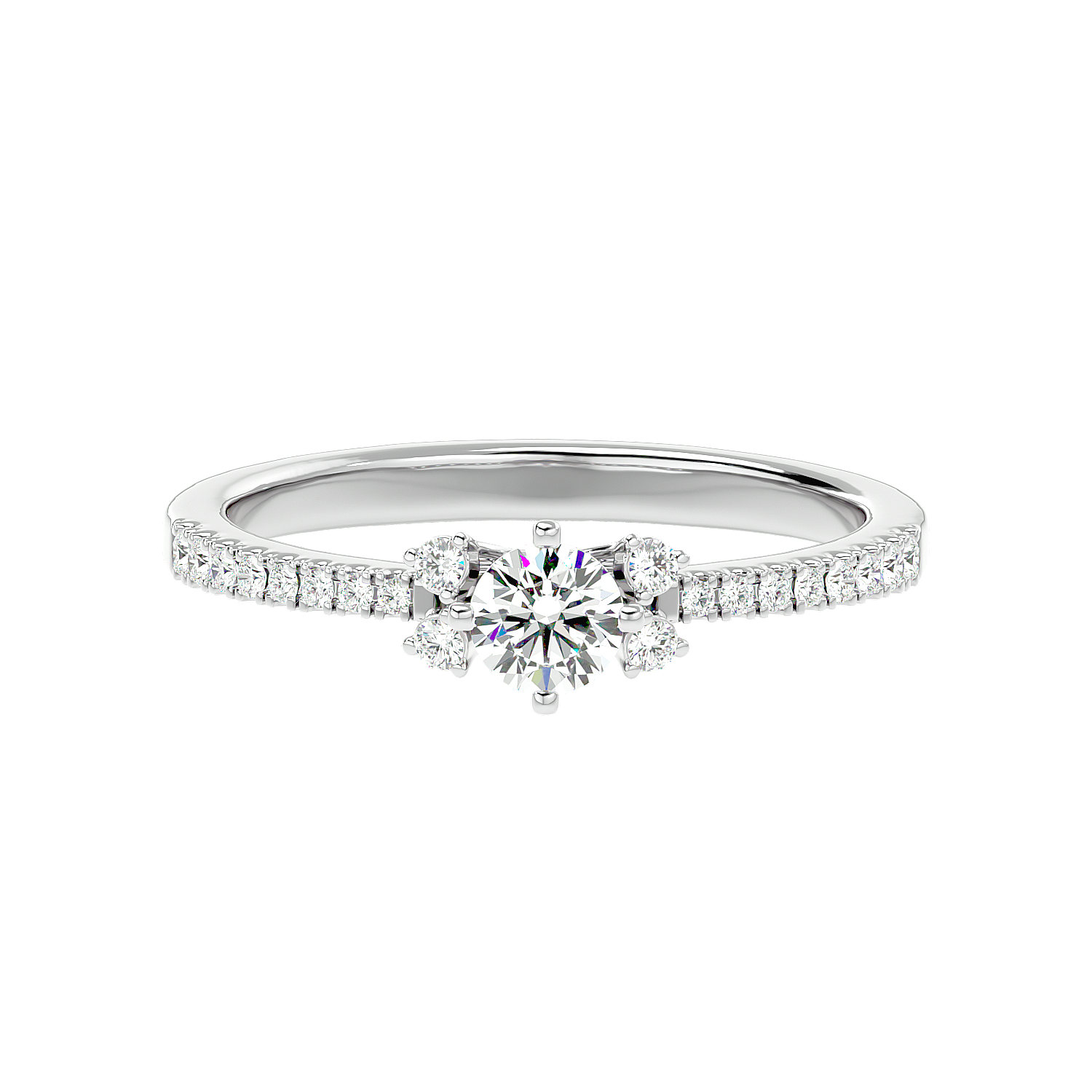 Classic Prong Set Diamond Ring