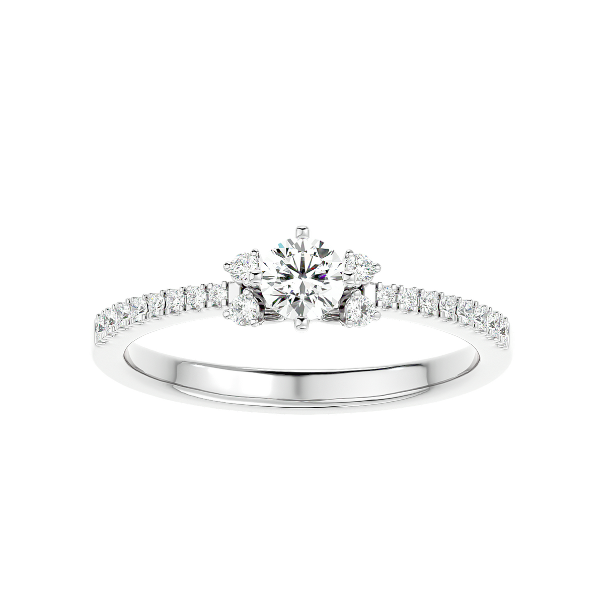 Classic Prong Set Diamond Ring