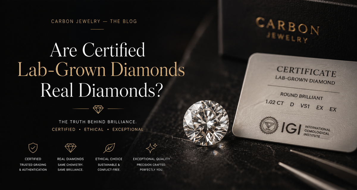 Are Certified Lab-Grown Diamonds Real Diamonds?