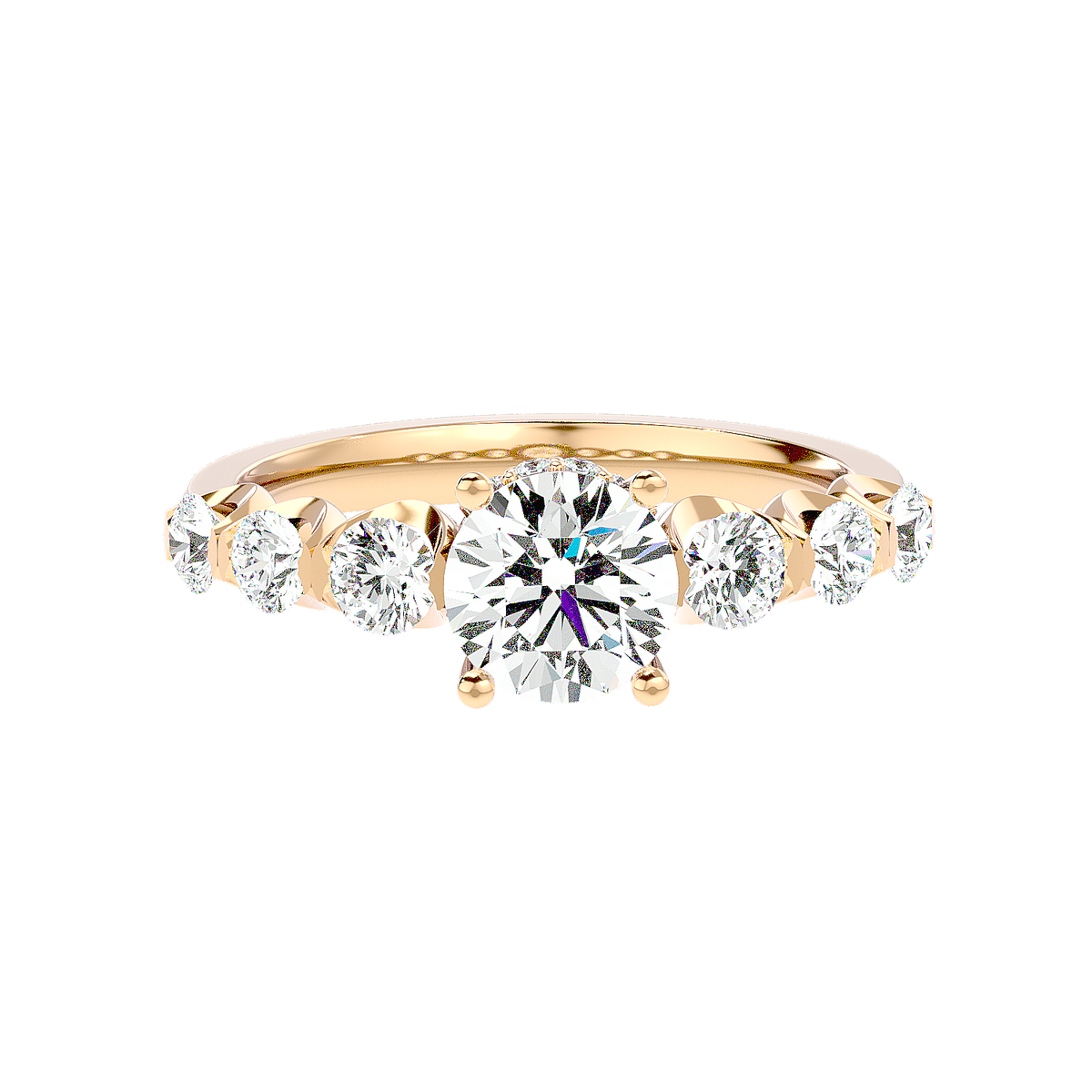 Three Stone Diamond Ring
