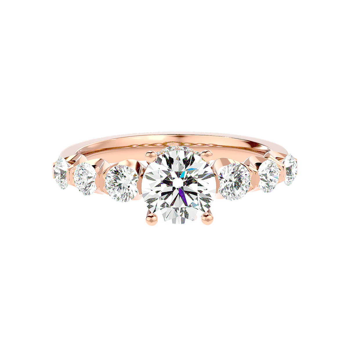 Three Stone Diamond Ring