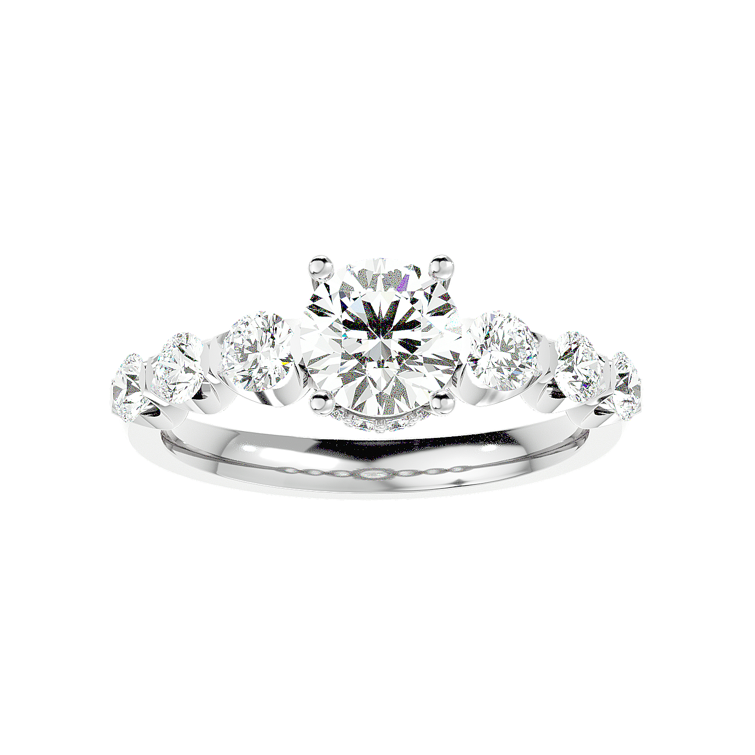 Three Stone Diamond Ring