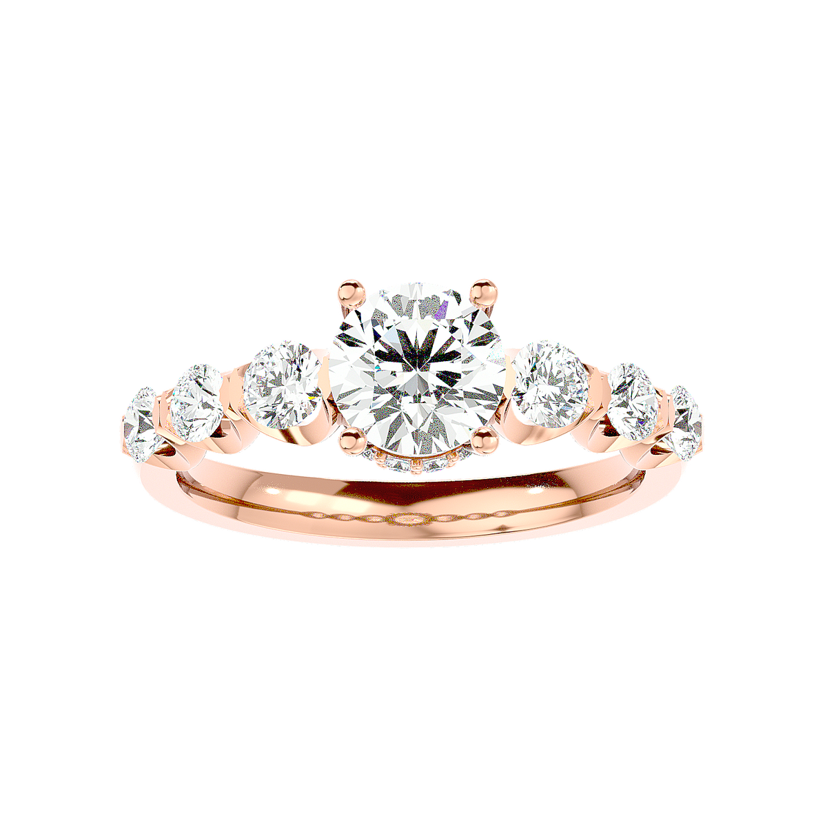 Three Stone Diamond Ring