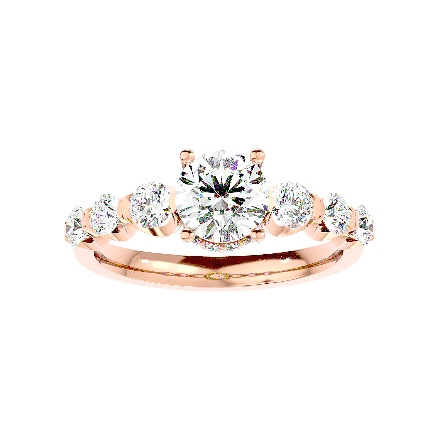 Three Stone Diamond Ring