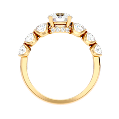 Three Stone Diamond Ring