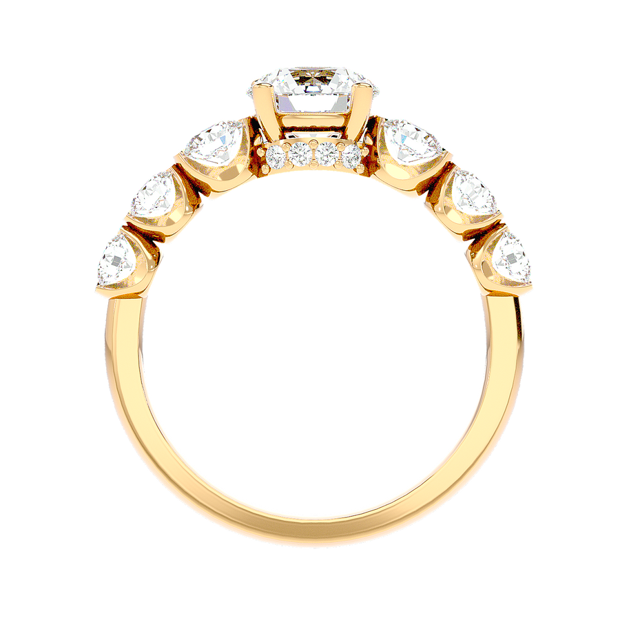 Three Stone Diamond Ring