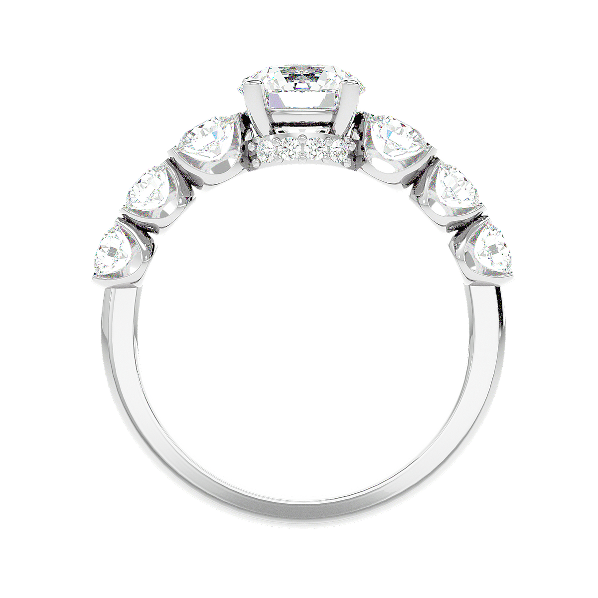 Three Stone Diamond Ring