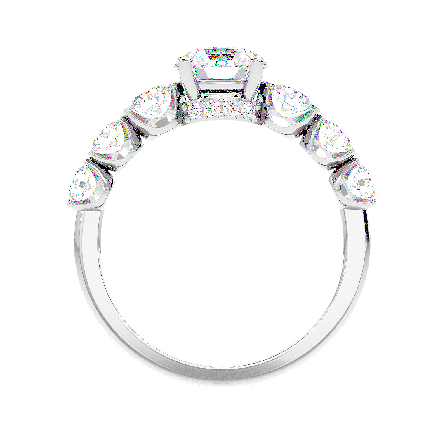 Three Stone Diamond Ring