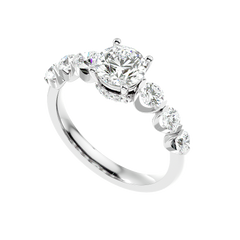 Three Stone Diamond Ring