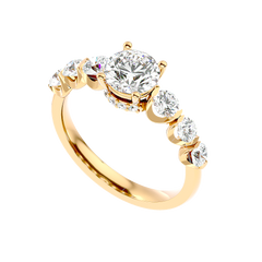 Three Stone Diamond Ring