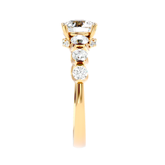 Three Stone Diamond Ring