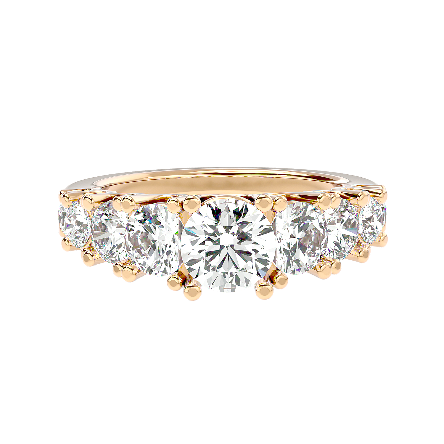 Bezel Set Solitaire Diamond Ring