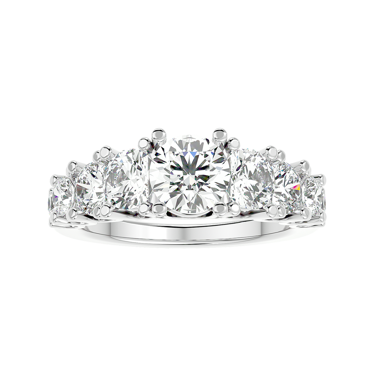 Bezel Set Solitaire Diamond Ring