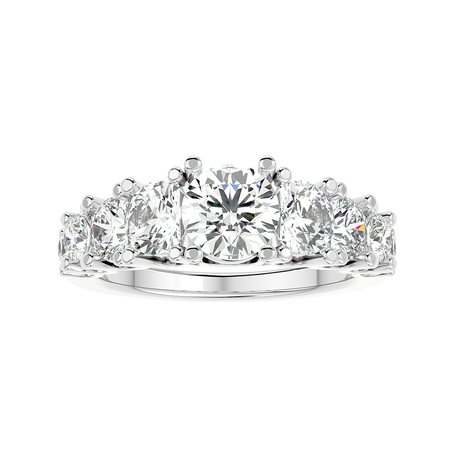 Bezel Set Solitaire Diamond Ring