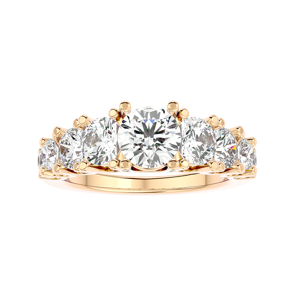 Bezel Set Solitaire Diamond Ring