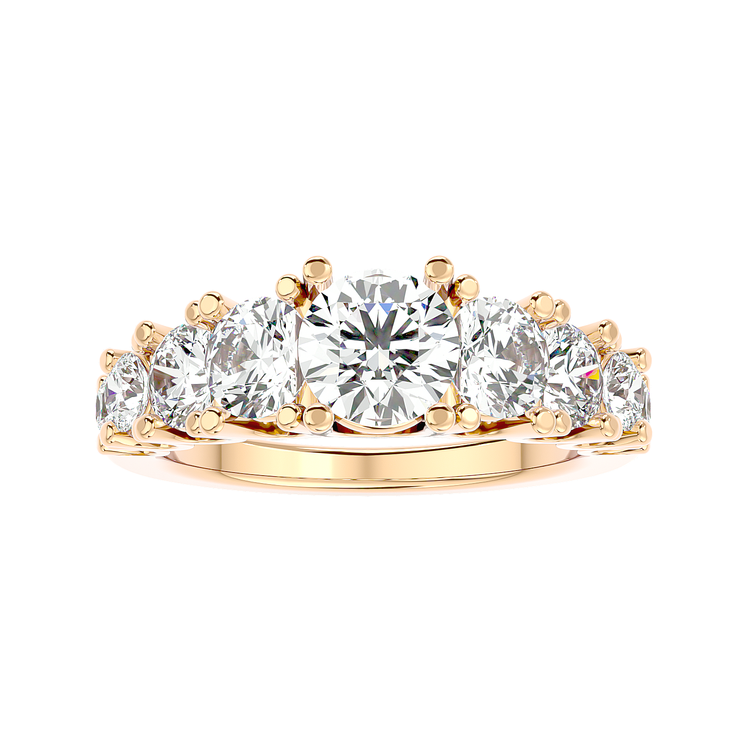 Bezel Set Solitaire Diamond Ring