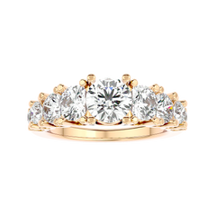 Bezel Set Solitaire Diamond Ring