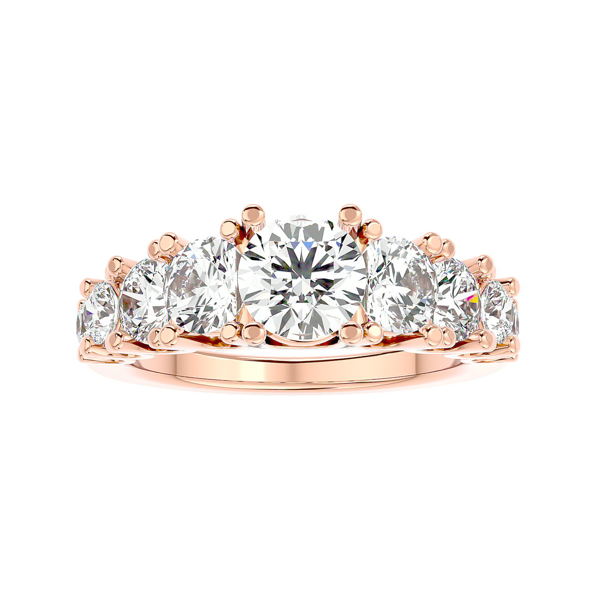 Bezel Set Solitaire Diamond Ring