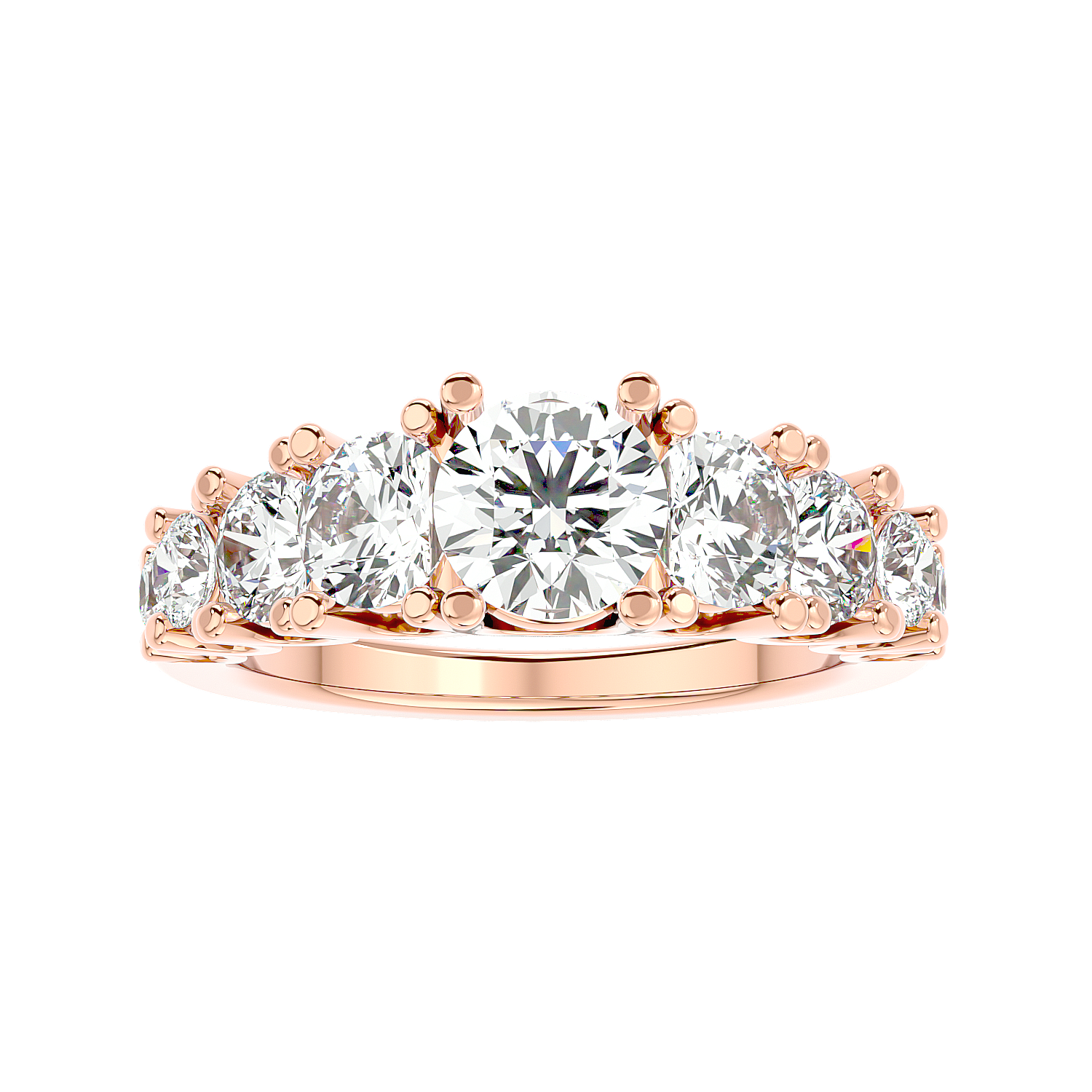 Bezel Set Solitaire Diamond Ring