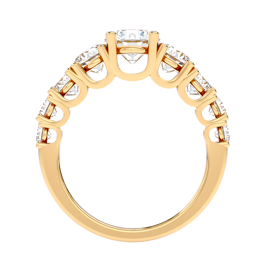 Bezel Set Solitaire Diamond Ring