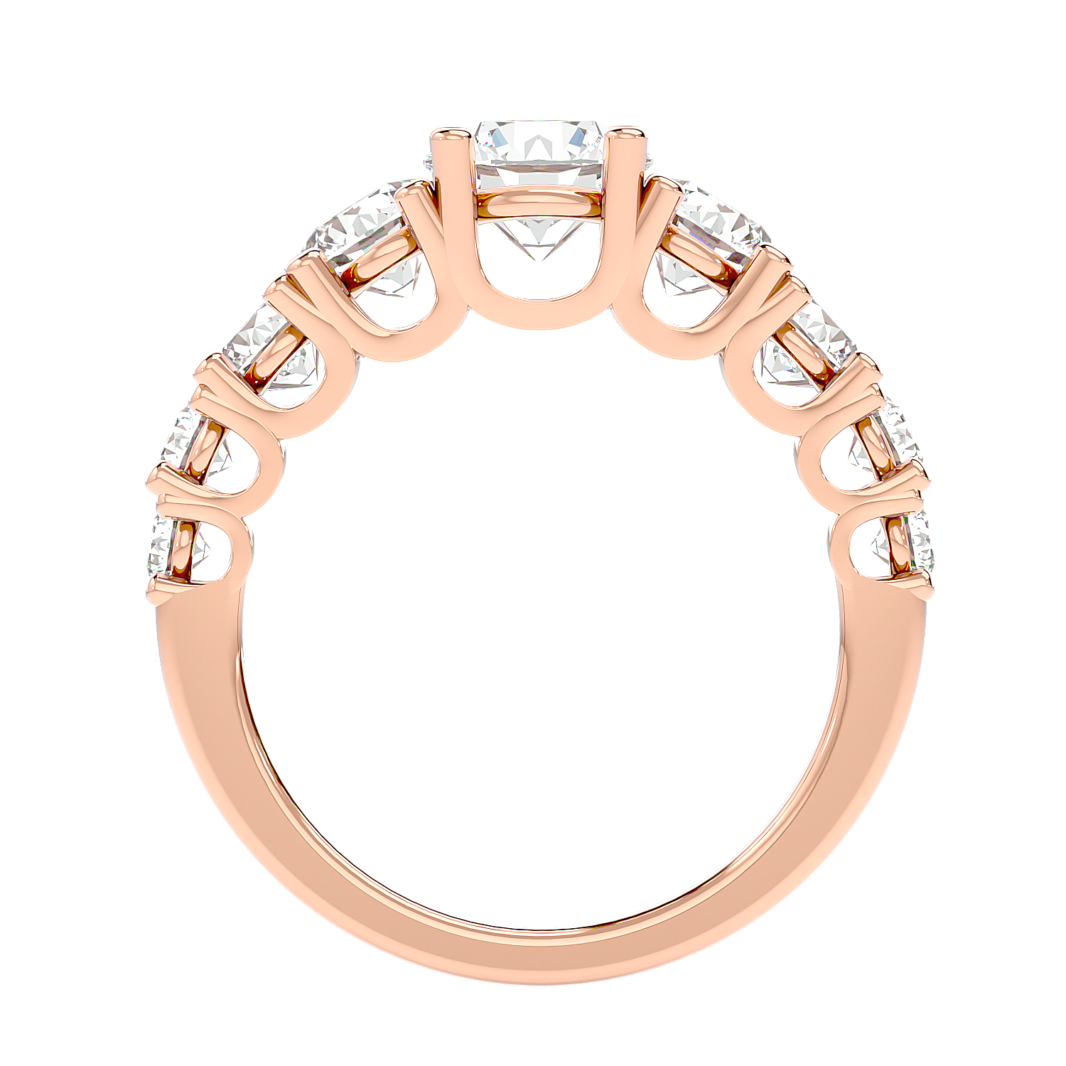 Bezel Set Solitaire Diamond Ring