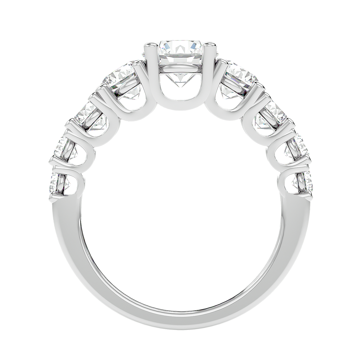 Bezel Set Solitaire Diamond Ring