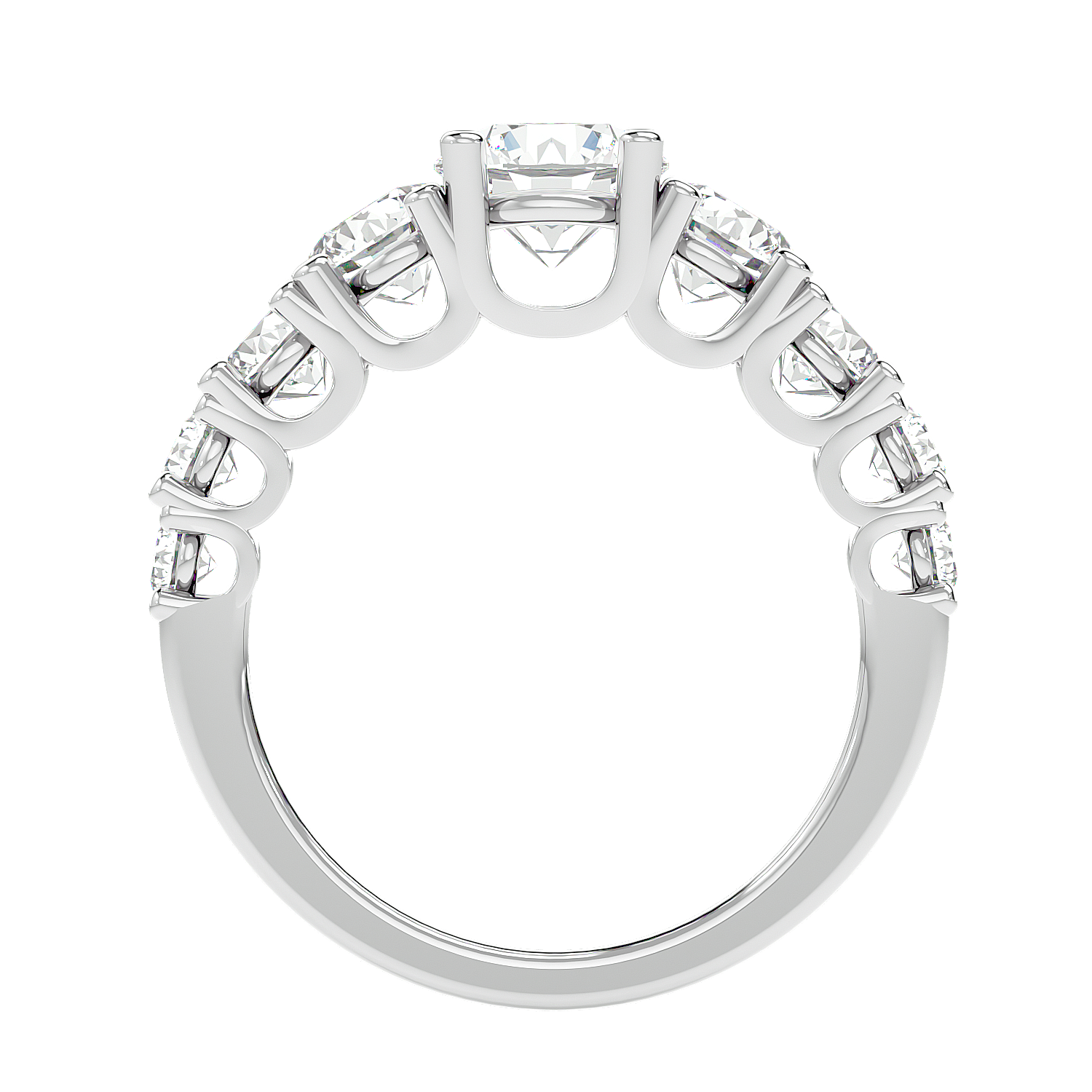 Bezel Set Solitaire Diamond Ring