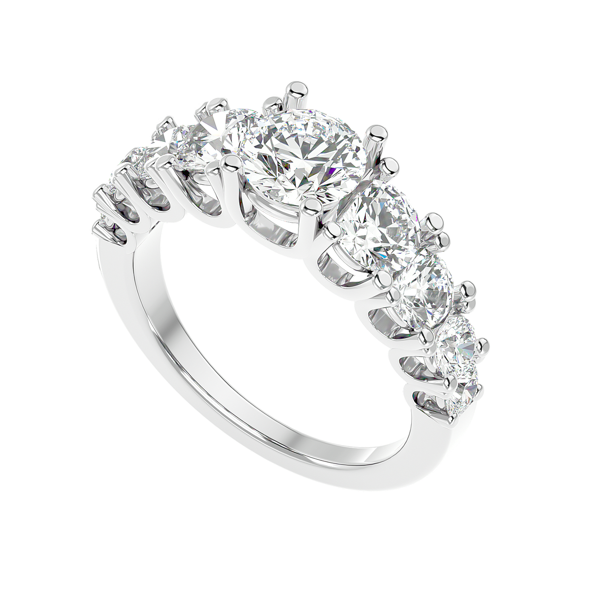 Bezel Set Solitaire Diamond Ring