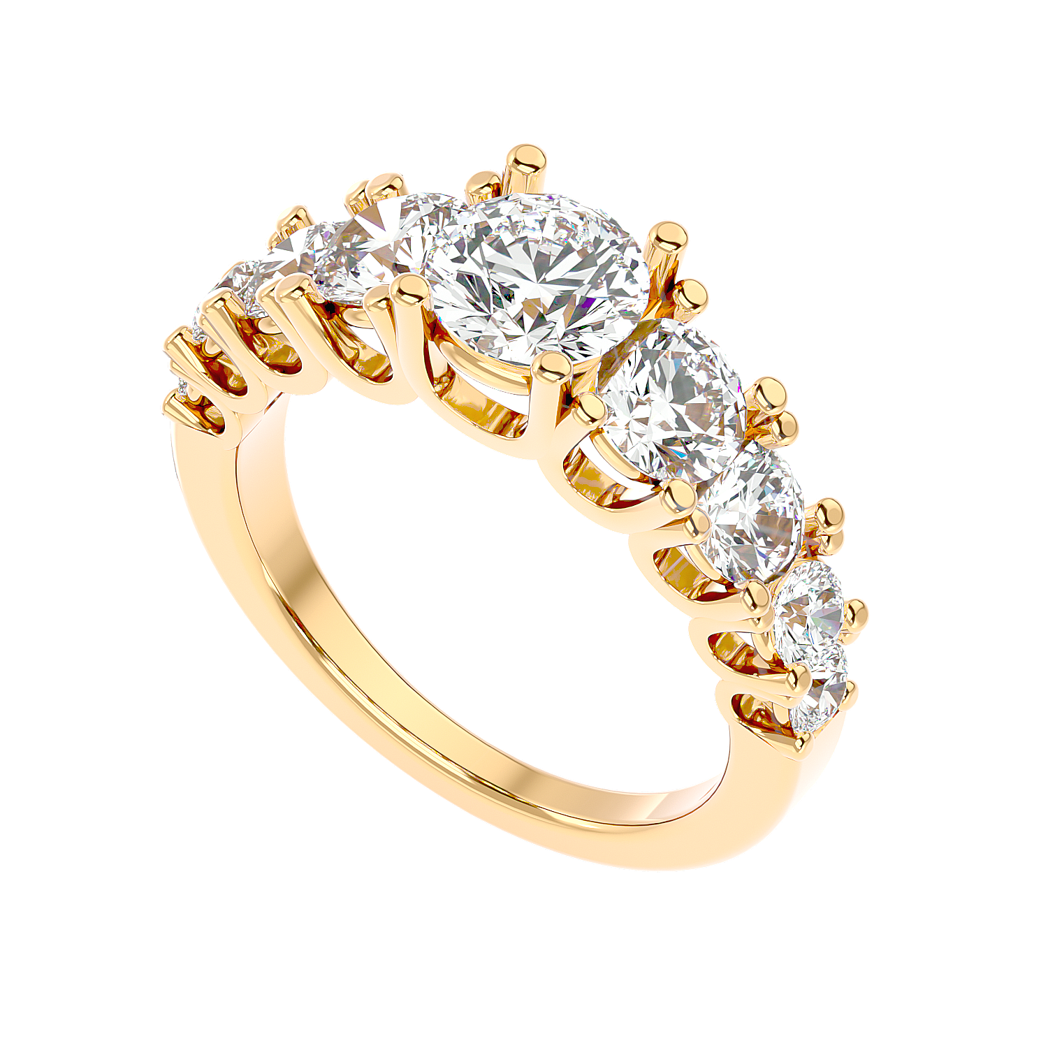 Bezel Set Solitaire Diamond Ring