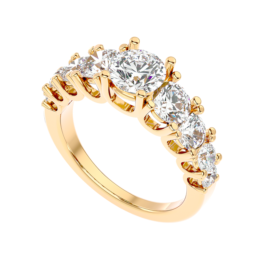 Bezel Set Solitaire Diamond Ring