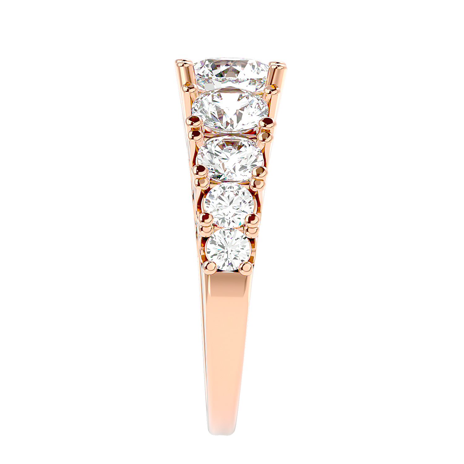 Bezel Set Solitaire Diamond Ring