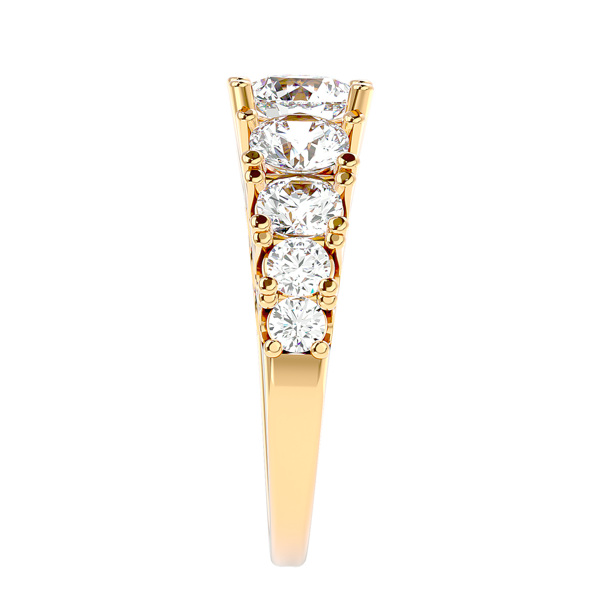 Bezel Set Solitaire Diamond Ring