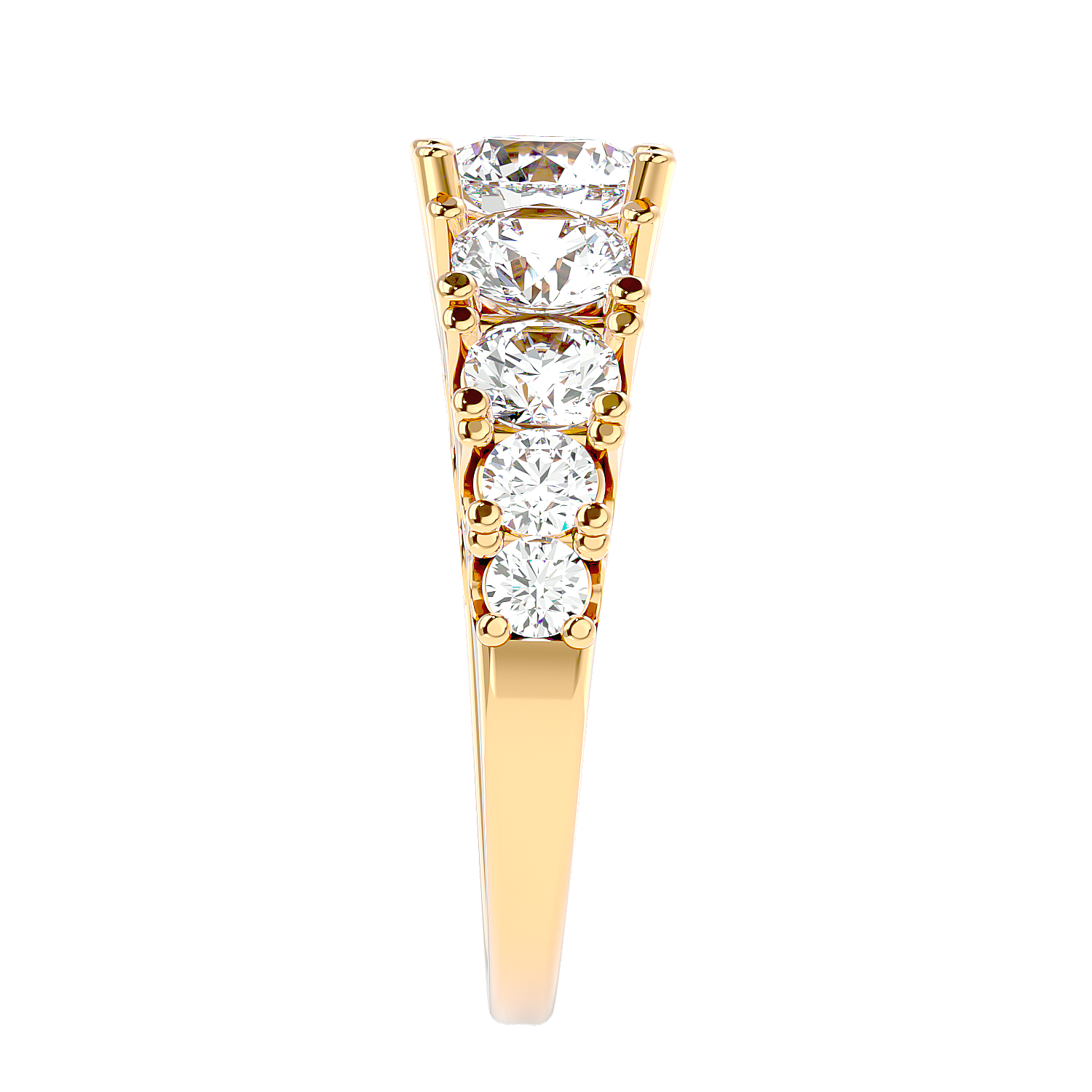 Bezel Set Solitaire Diamond Ring