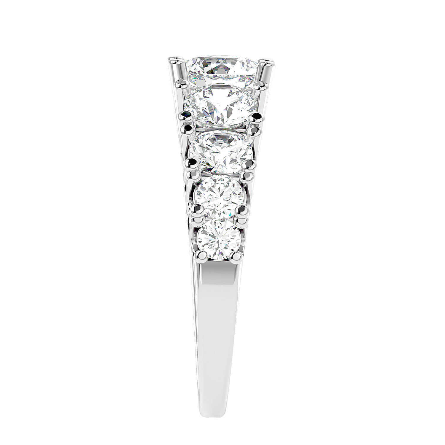 Bezel Set Solitaire Diamond Ring