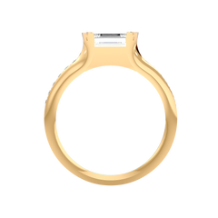 Trio Halo Diamond Ring
