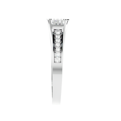 Trio Halo Diamond Ring
