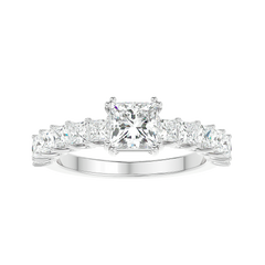 Tapered Baguette Diamond Ring