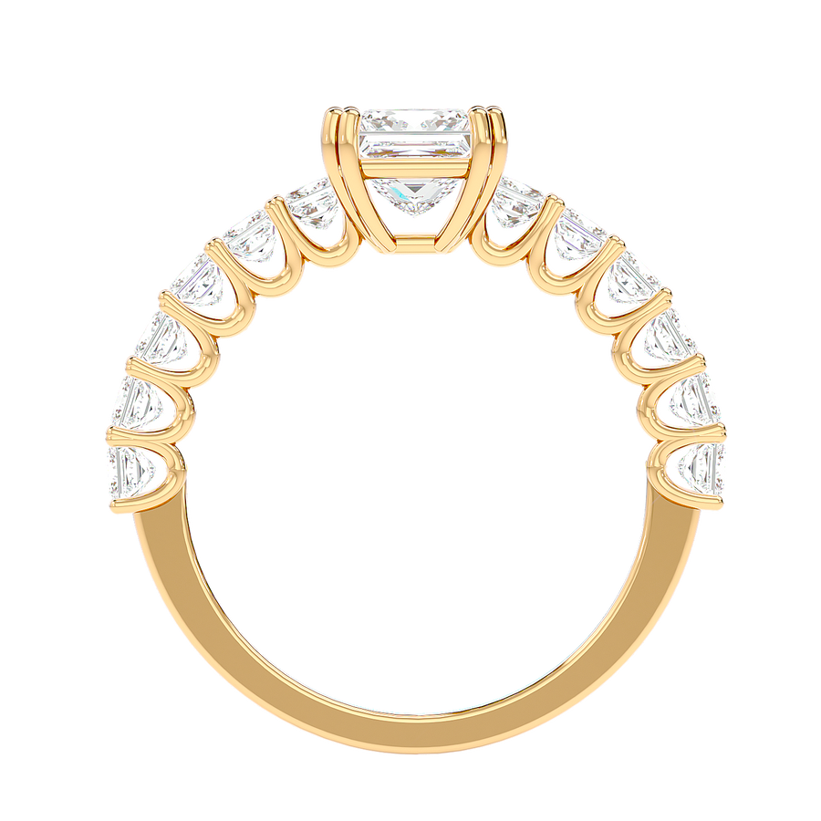 Tapered Baguette Diamond Ring