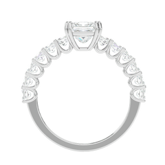 Tapered Baguette Diamond Ring