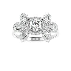 Cluster Diamond Ring