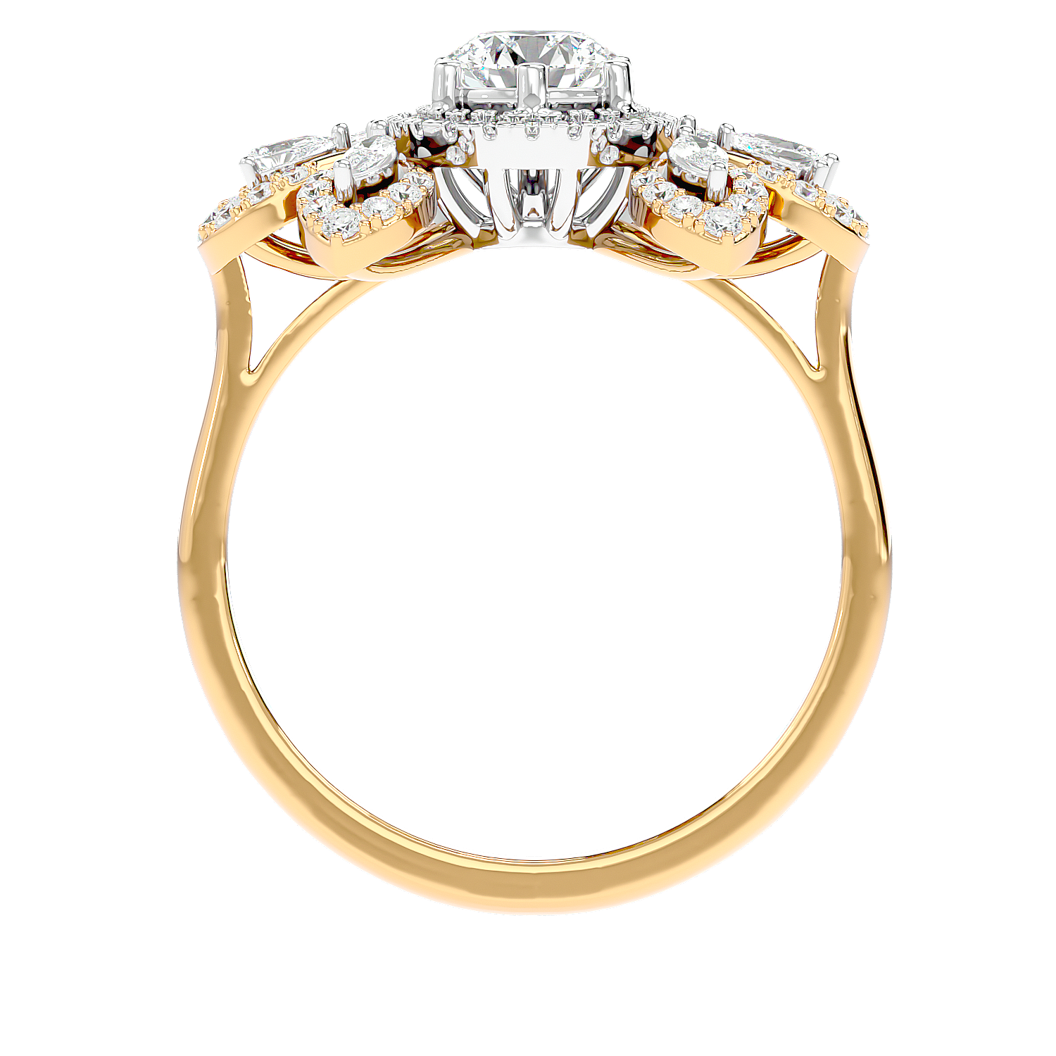 Cluster Diamond Ring