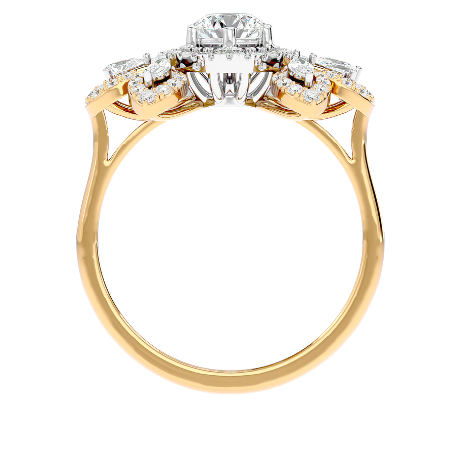 Cluster Diamond Ring