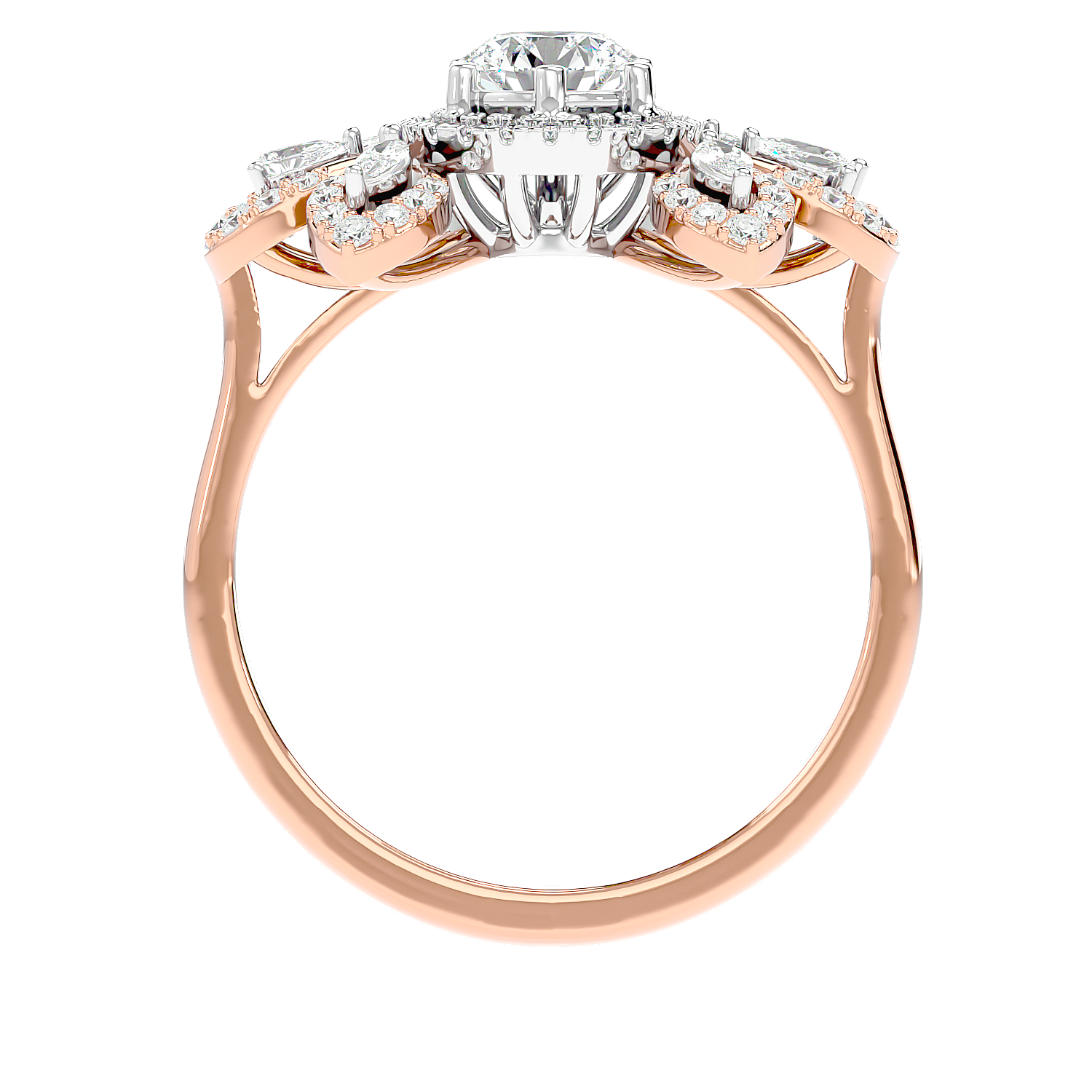 Cluster Diamond Ring