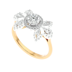 Cluster Diamond Ring