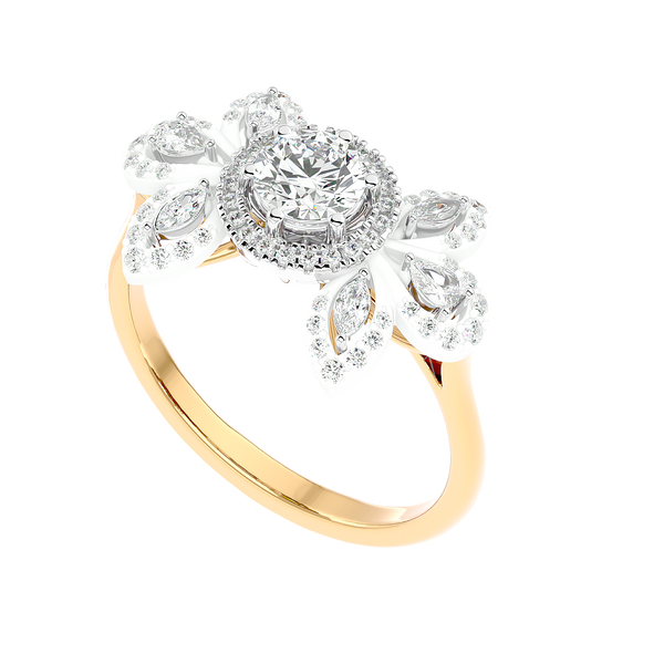 Cluster Diamond Ring
