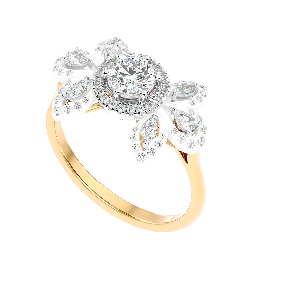 Cluster Diamond Ring