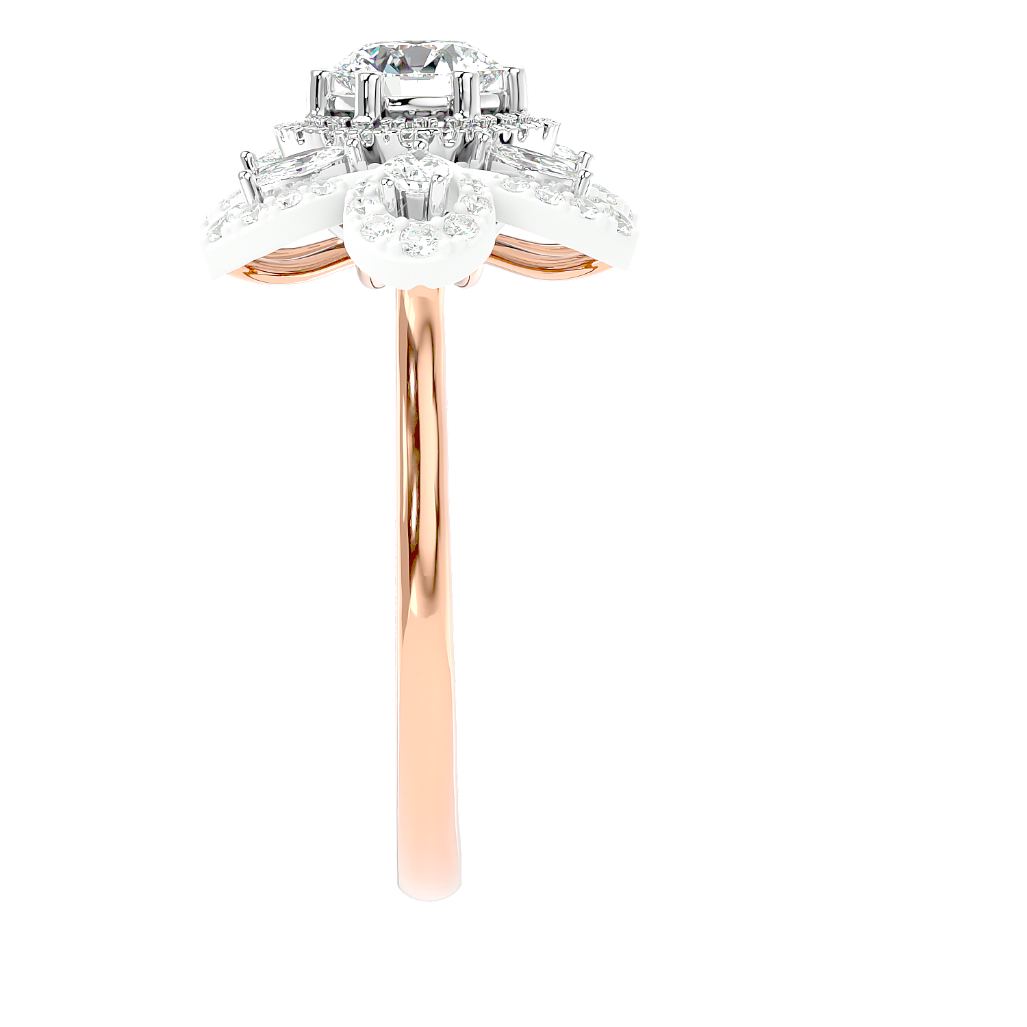 Cluster Diamond Ring