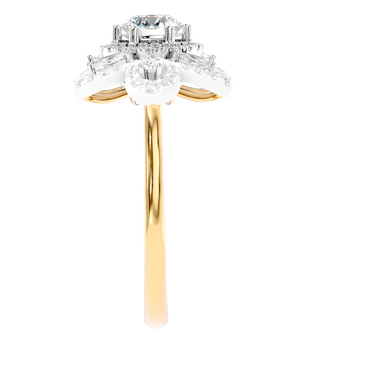 Cluster Diamond Ring